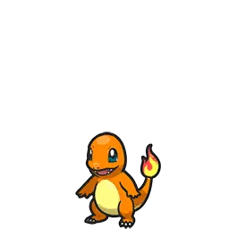 #004 Charmander - Pokémon in Pokopia