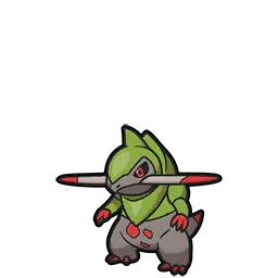 #072 Fraxure - Pokémon in Pokopia