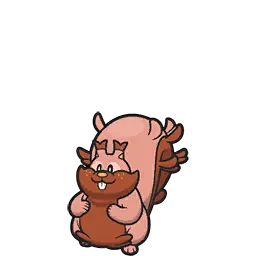 #192 Greedent - Pokémon in Pokopia