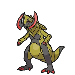 #073 Haxorus - Pokémon in Pokopia