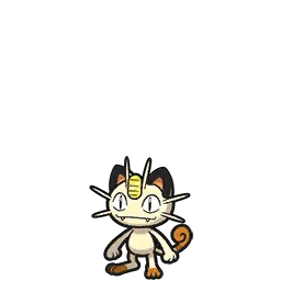 #084 Meowth - Pokémon in Pokopia