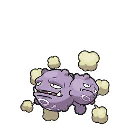 #039 Weezing - Pokémon in Pokopia